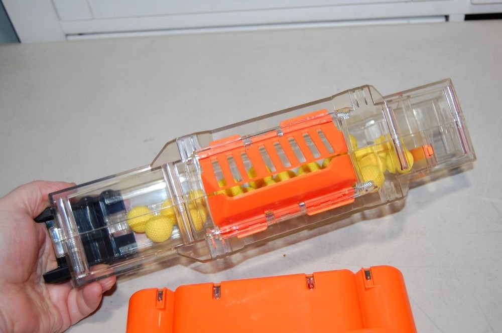 Nerf Rival MXVII-10K Replacement Ammo Hopper Clip Magazine & Battery Pack