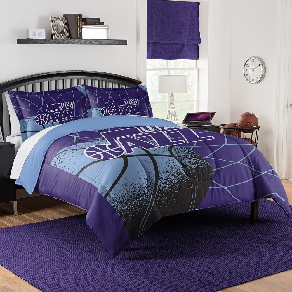 NBA Officially Licensed Utah Jazz Comforter & Sham Set