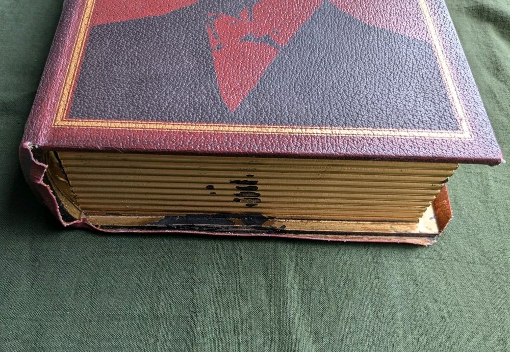 Breitling Book Safe Lock Box (Broken Lock, No Key)