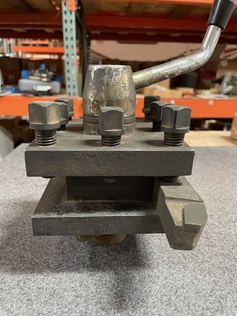 Lathe Quick Change Manual Tool Post Holder 5"x5" w/Vendt tool