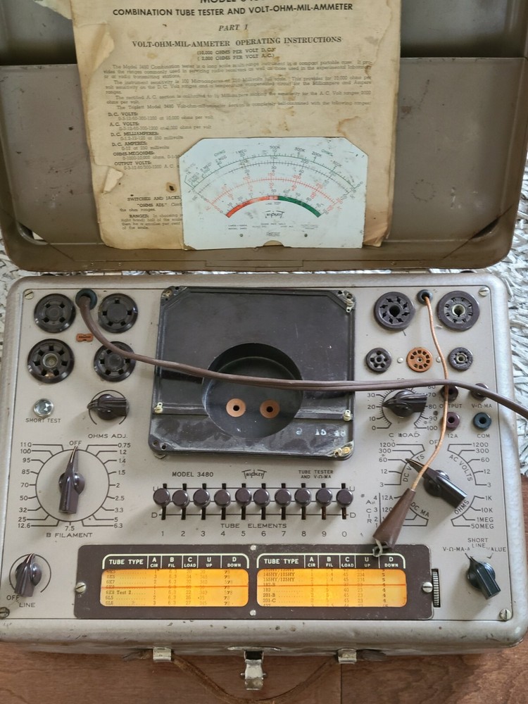 Triplett 3480 Tube Tester