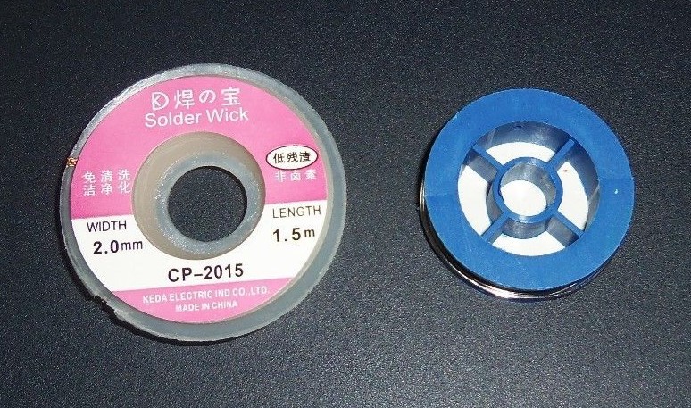 RC SOLDER + SOLDER WICK * 63/37