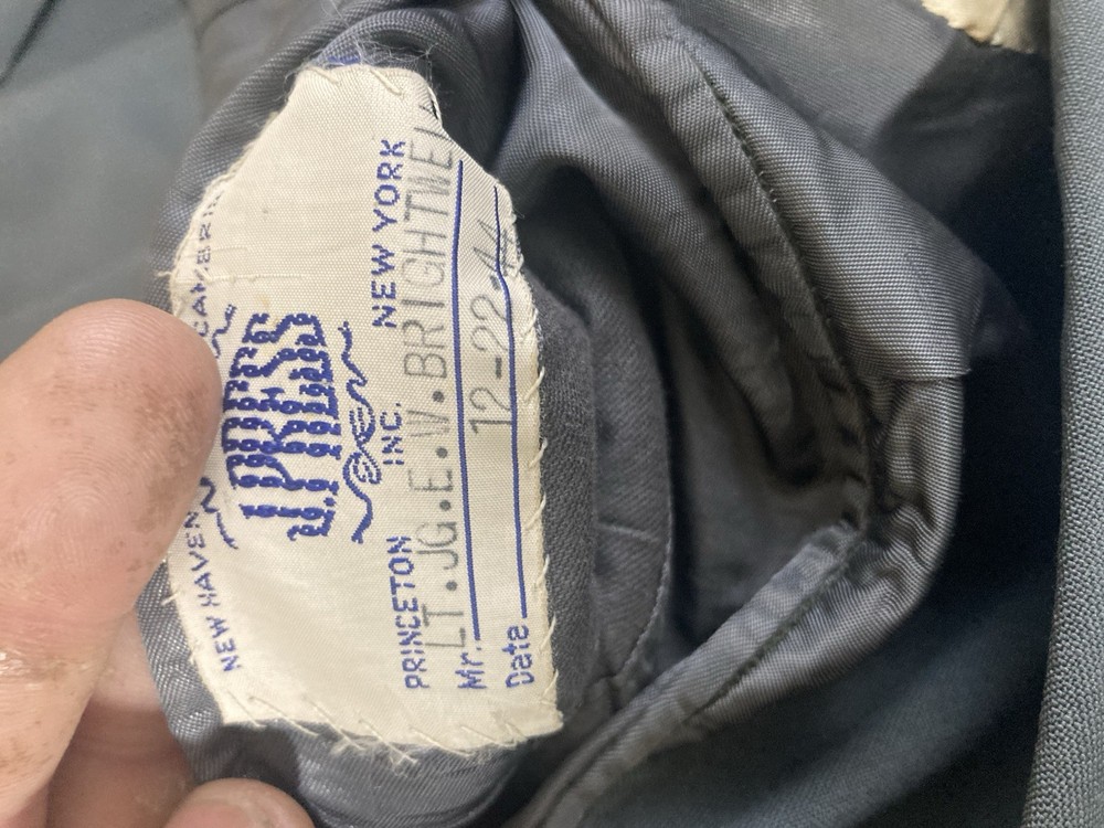 Ww2 Or Post Us Navy Named Uniform