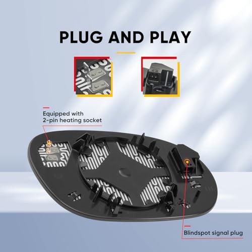 BSD Compatible with 2008-2023 Dodge Challenger, Dodge Driver Side(Blind Spot)