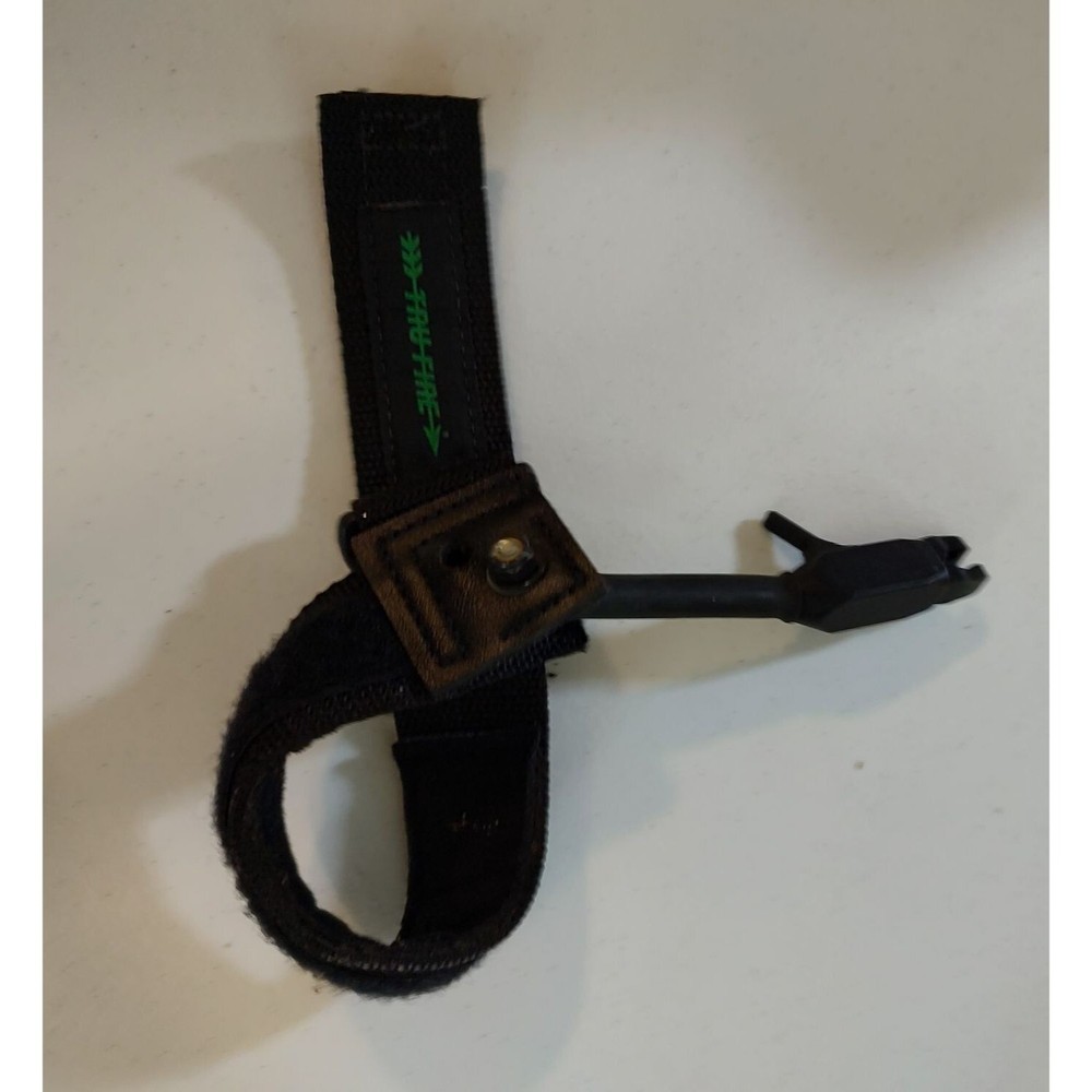Tru-Fire Archery Release Aid Adjustable Wrist Strap Black