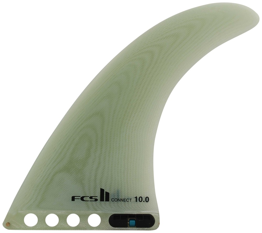 FCS II Connect 10" PG Longboard Fin - Clear - New