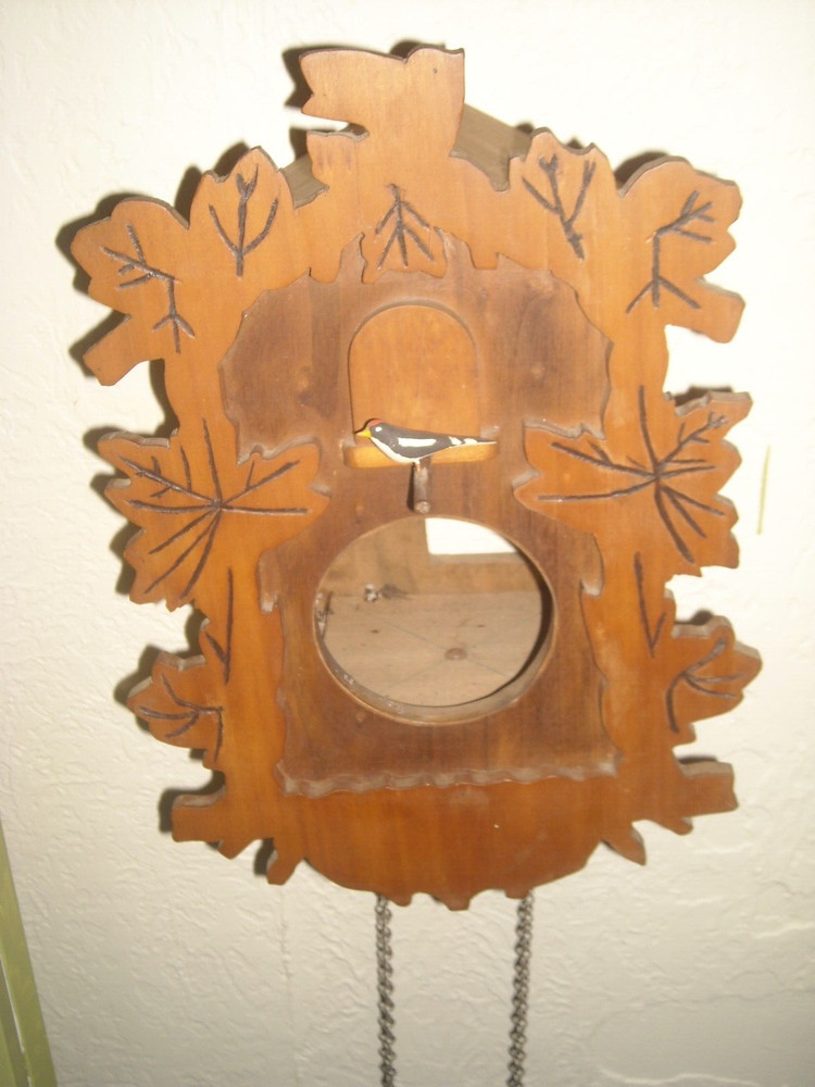 Sessions electric cuckoo clock case used