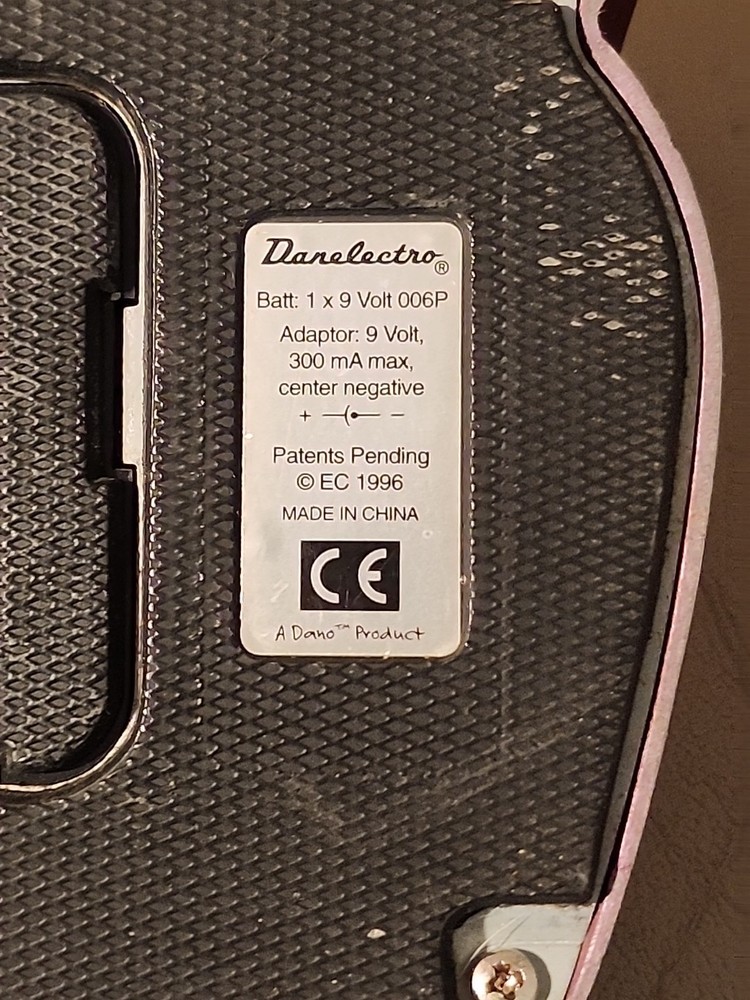 Danelectro Fab Tone Distortion Effects Pedal