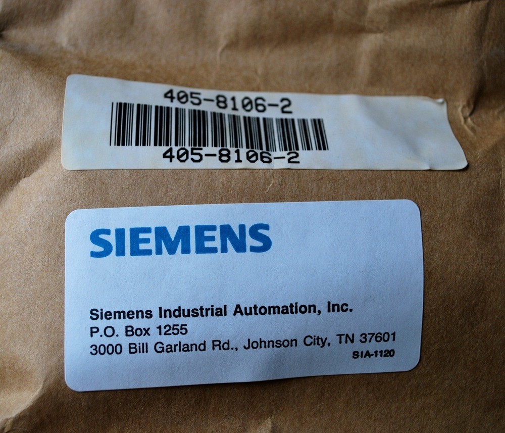 Siemens 405-8106-2 Simatic TI405 Analog Input Module User Manual-2nd Ed. - NEW