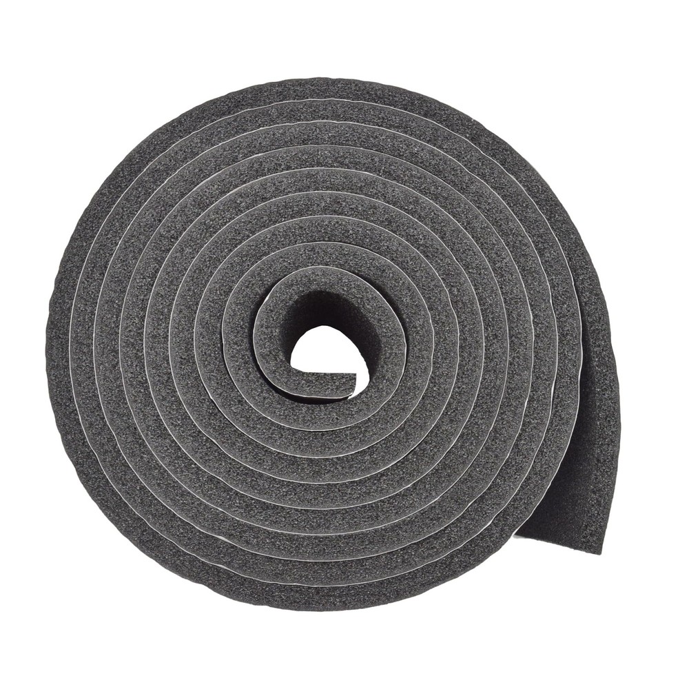 DOBTIM Pipe Insulation Foam Wrap Tape, self Adhesive with high Black