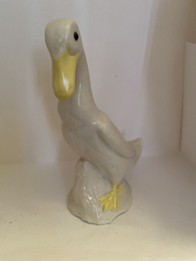 Vtg Duck With Stamped Intials On Bottom