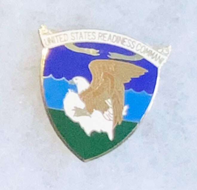 United States Readiness Command Breast Badge
