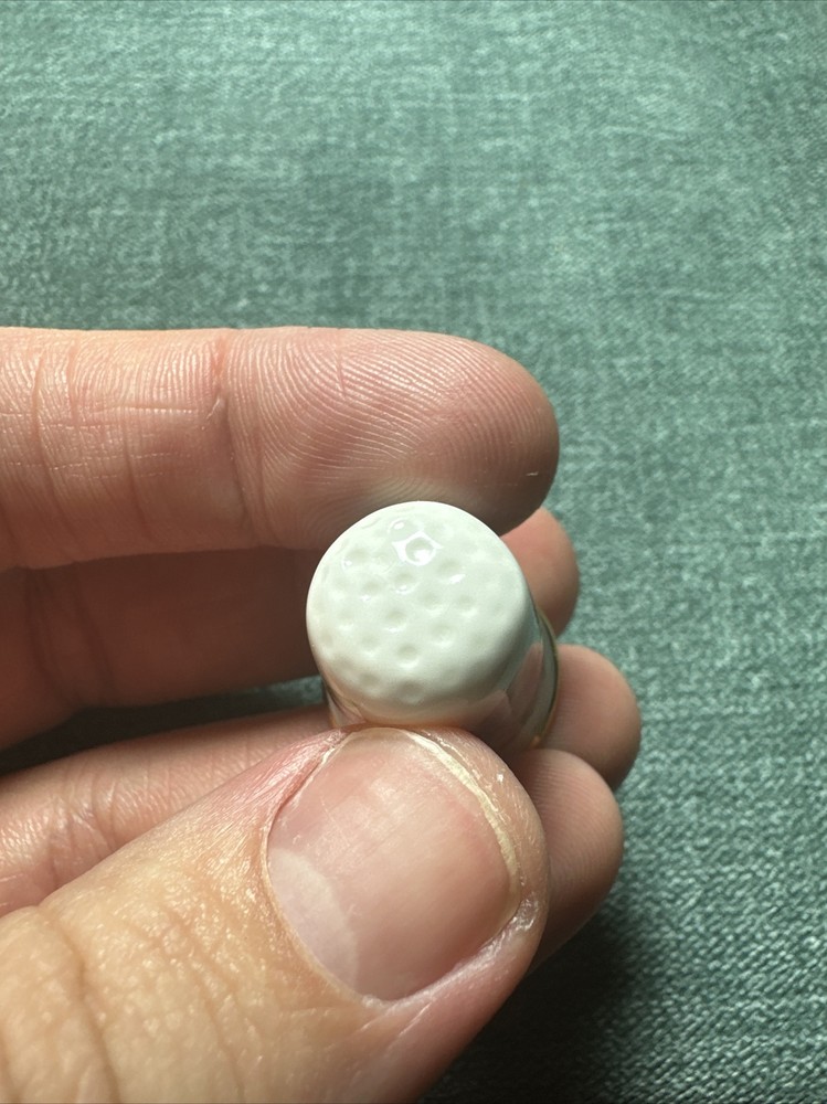 Vintage Bone China Thimble