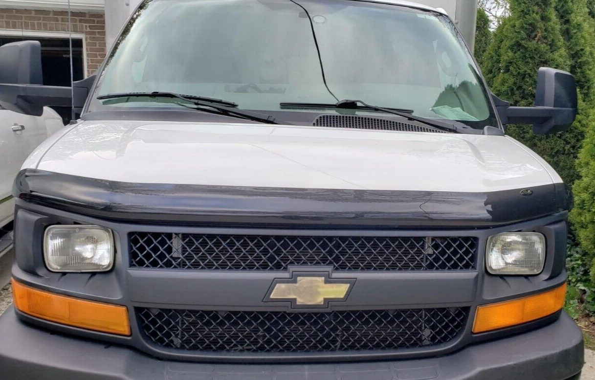 AVS BugFlector Hood Protector Bug Shield Deflector for 03-24 Express Savana Van