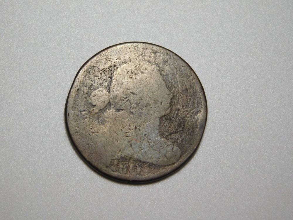 VINTAGE  US  COPPER COINS  1805 DRAPED BUST  LARGE CENT