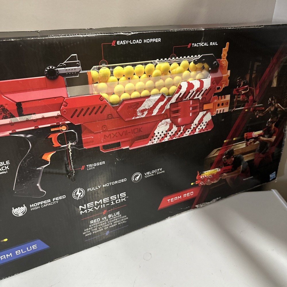 NERF RIVAL precision Battling 100x High Impact Rounds - RED