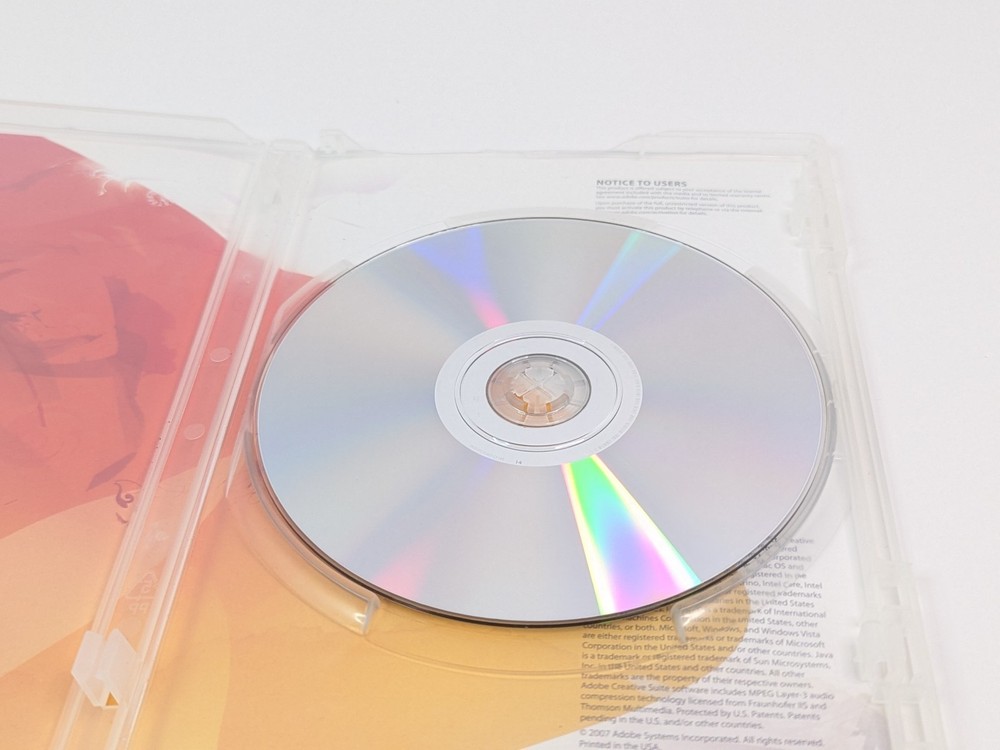 Adobe Creative Suite 3 Design Premium Macintosh/Windows OS 30 Day Trial Untested