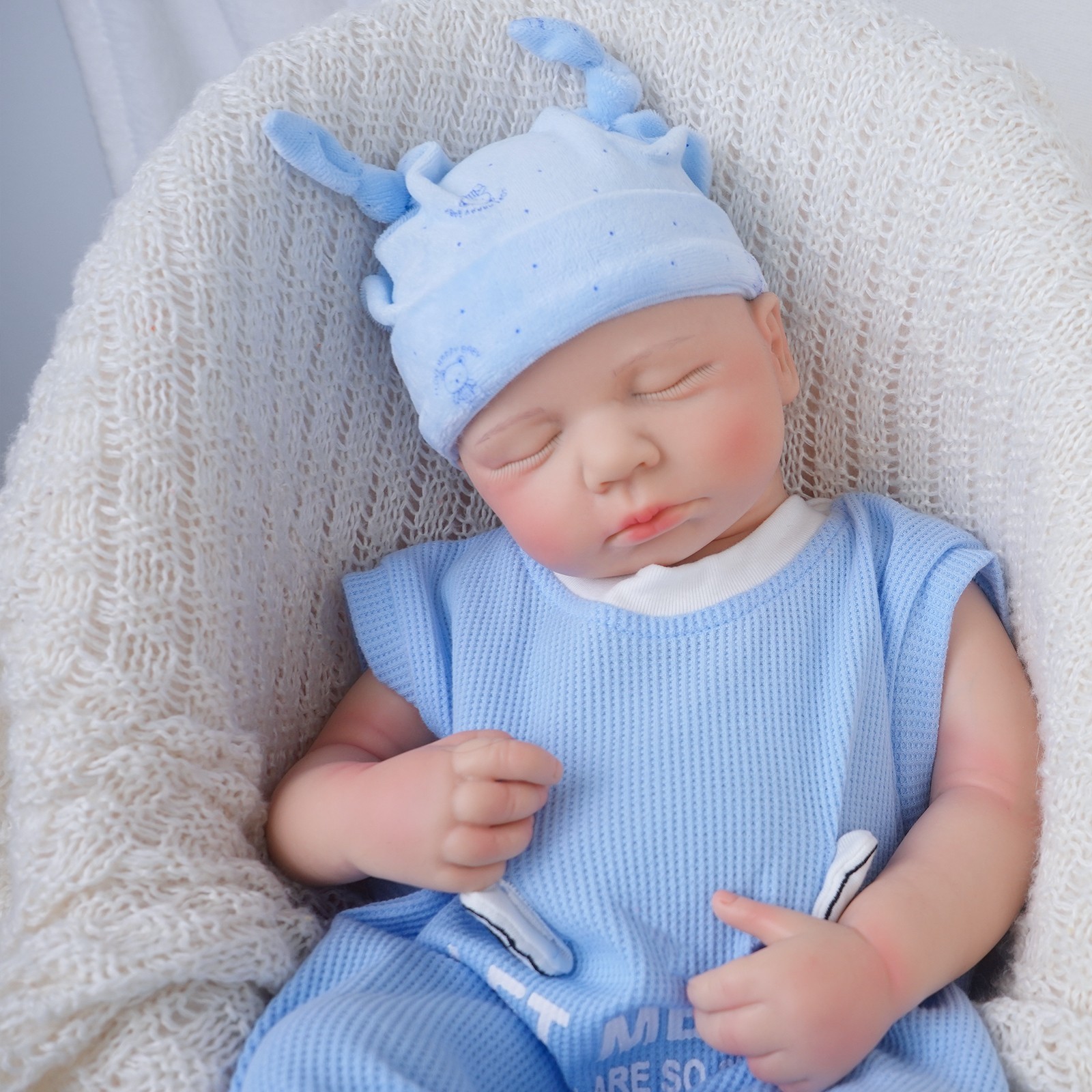 52cm Reborn doll, silicone doll, handmade, crafts, children's toys,gifts