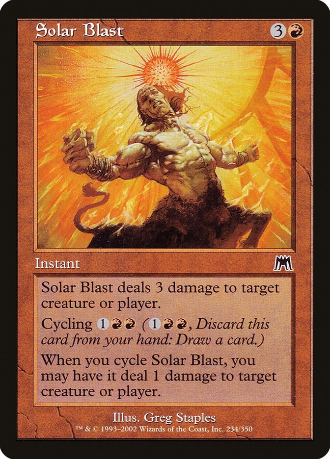 Solar Blast Onslaught 234 MTG MP