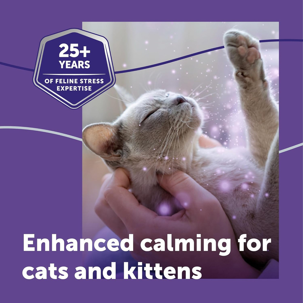 ® Optimum 30 Day Cat Calming Plug in Pheromone Diffuser Starter Kit, 48Ml - Help