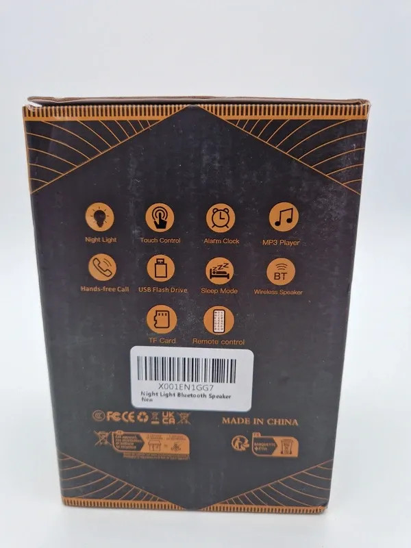 Night Light Bluetooth Speaker with touch colour changing