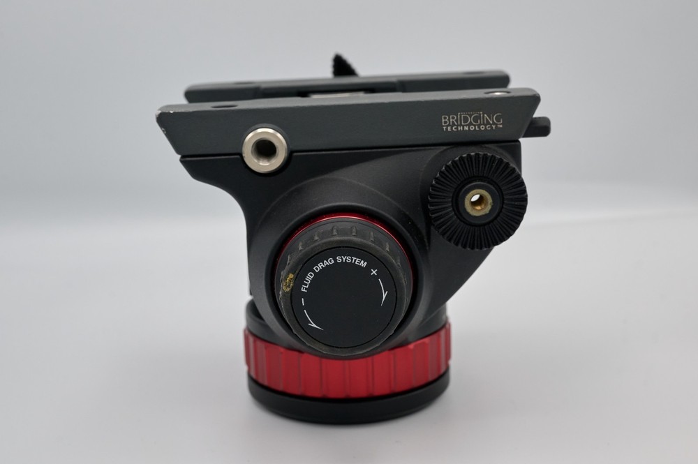 Manfrotto 502H Pro Fluid Video Head with Flat Base, Tested [Mint]