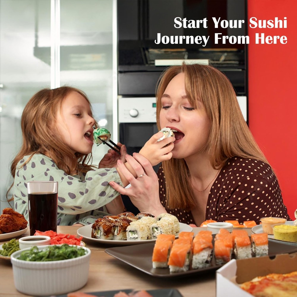 SmileTools Sushi Making Kit, Roller, Bazooka, Medium, Green