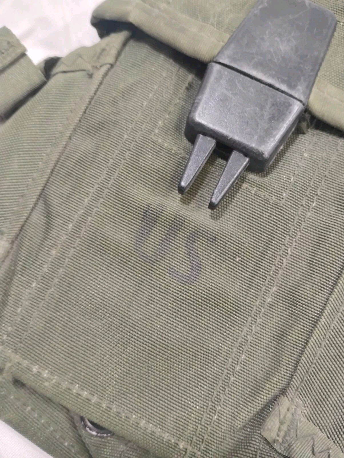 2 - US Military Alice Magazine Pouch LC1 Small Arms Ammo Case 30 LCI Mag Green