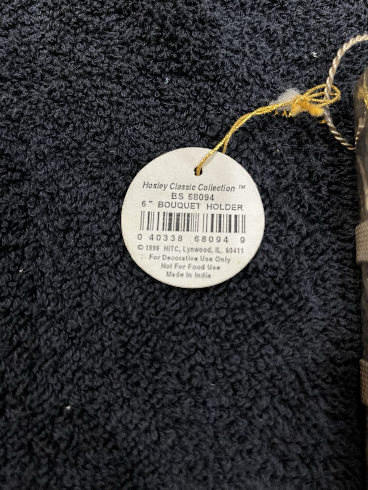 Vtg Hosley Tussie Mussie Bouquet Holder