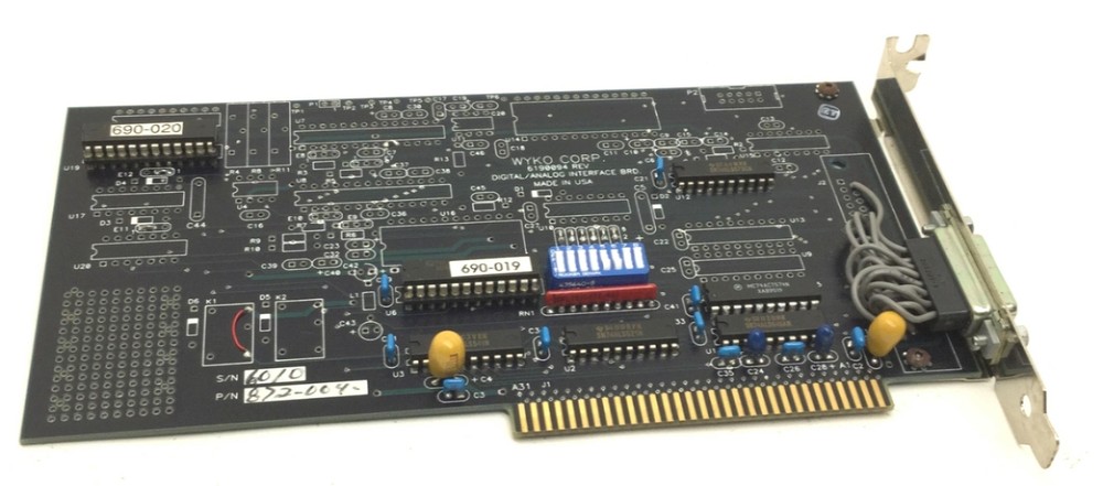 Wyko Corporation 6190094 Digital/Analog Interface Board