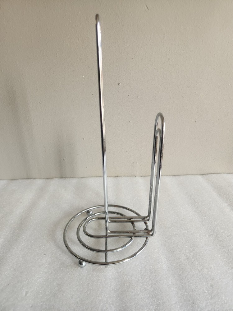 Paper Towel Roll Holder • Chrome Decorative