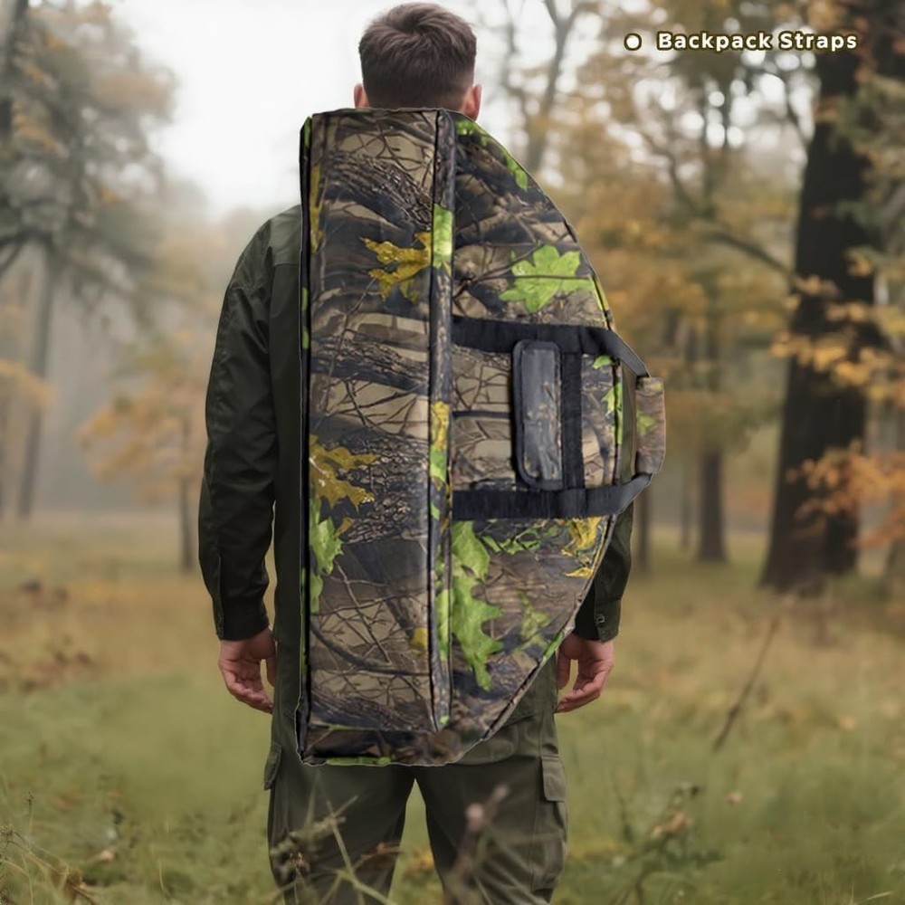 Compound Bow Case Soft Bow Padded Case Light-Weight Bow Carry Bag with Arrow ...