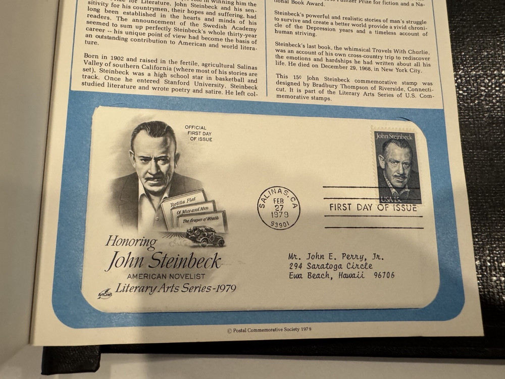 100 FDC 1970'S 1980'S US POSTAGE STAMPS 2 ALBUMS ADDRESSED PRISTINE VARIETY