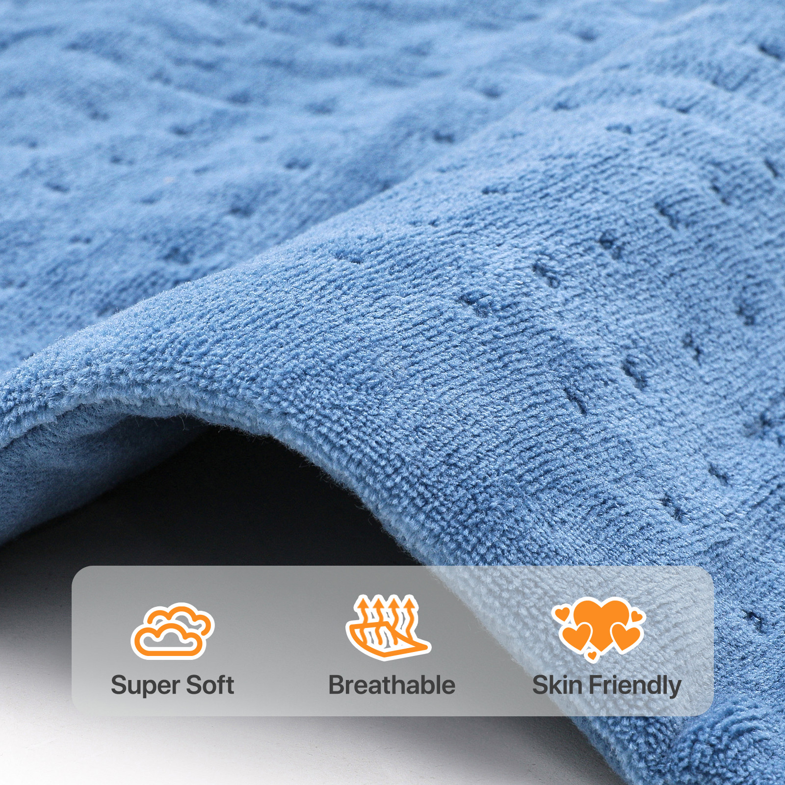 24"x12" Electric Heating Pad Auto-Off Muscle Cramp Back Pain Knee Relief Warmer