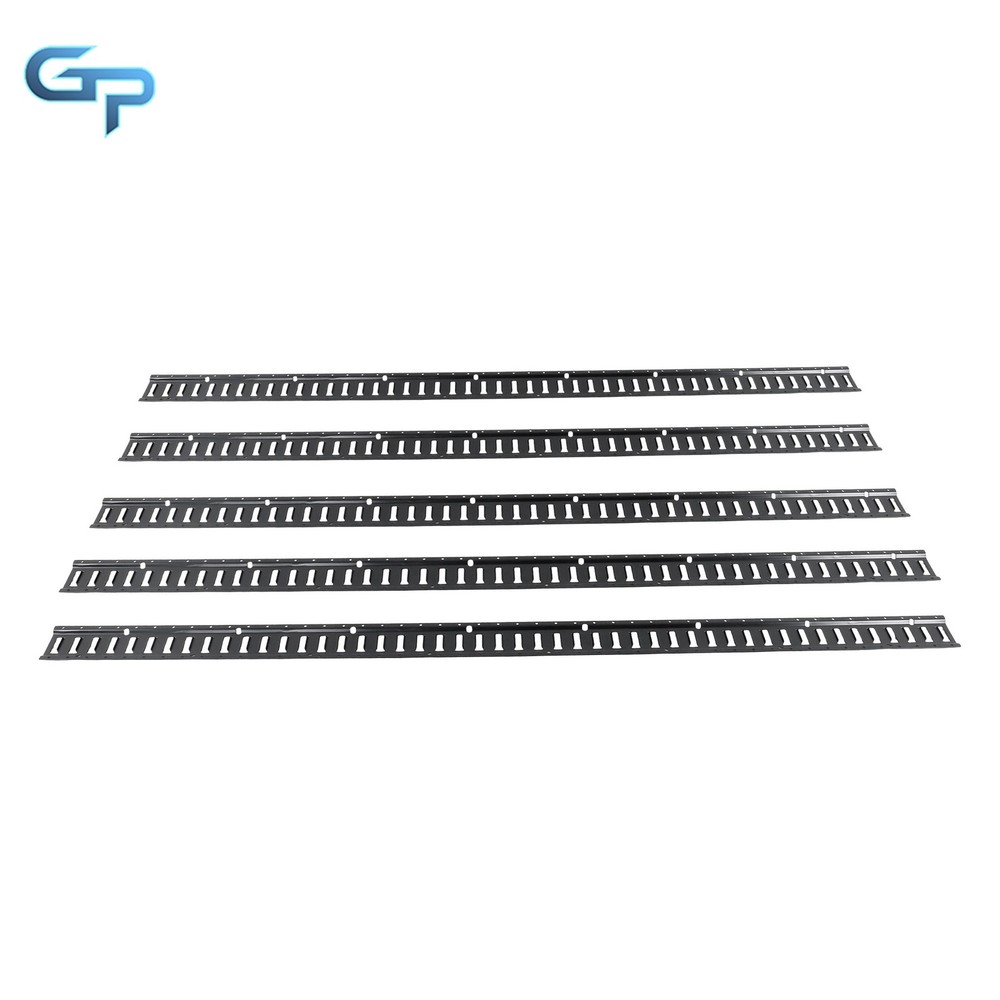 5PK 8ft Track Tie Down Rail Kit For Garages Vans Trailers Tie Downs