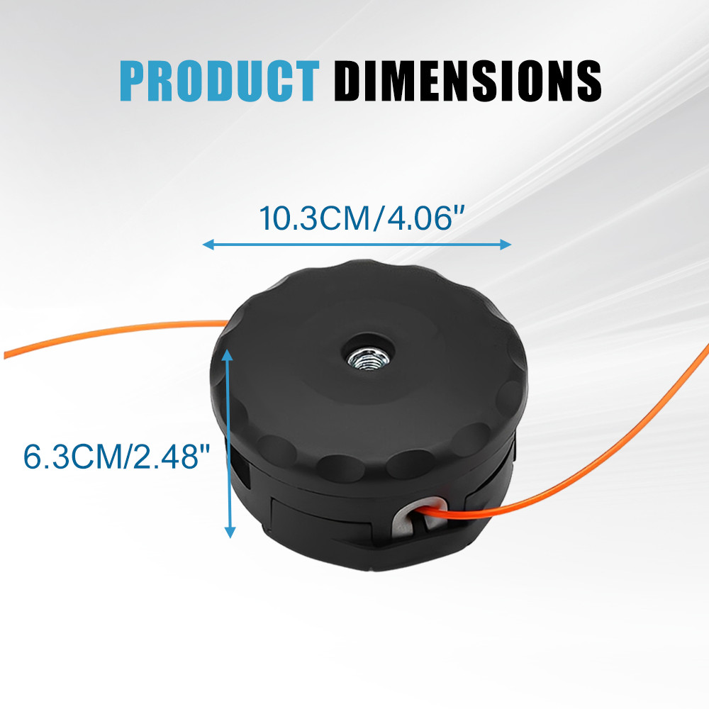 Speed Feed 400 Trimmer Head For Echo SRM-225 SRM-230 SRM-2620 Weed Eater Black