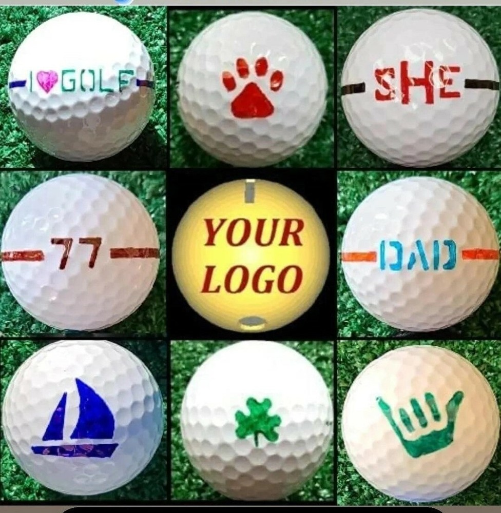Custom Golf Ball Markers & Stencils