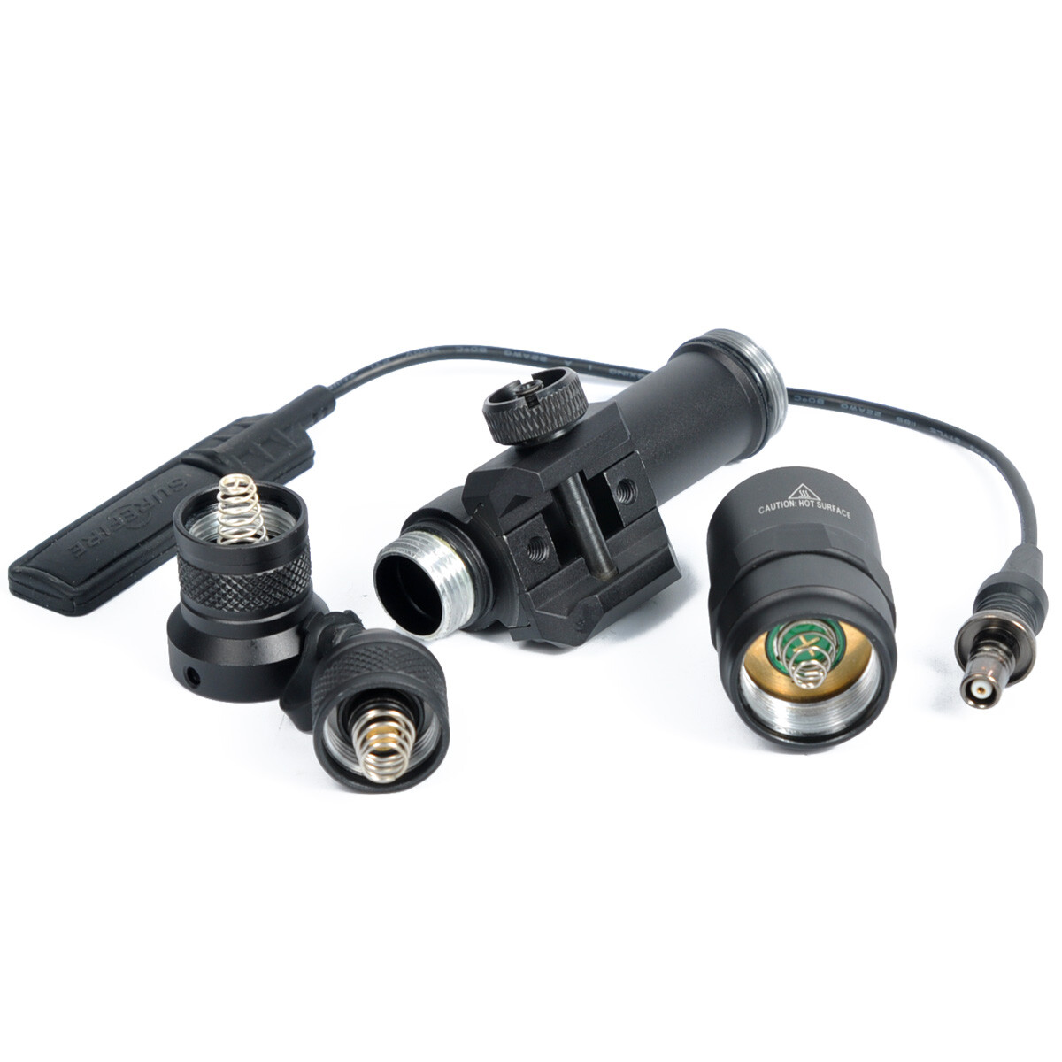 Tactical M600B Scout Light Rifle Flashlight with Remote Pressure Switch