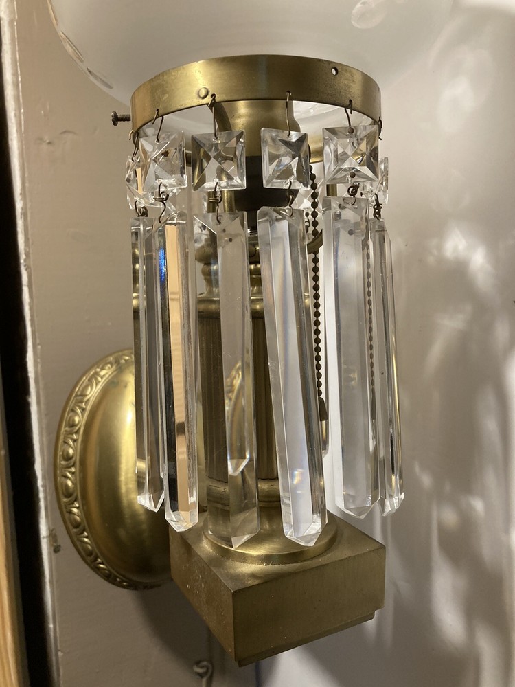 Antique Historic Brass Sconces