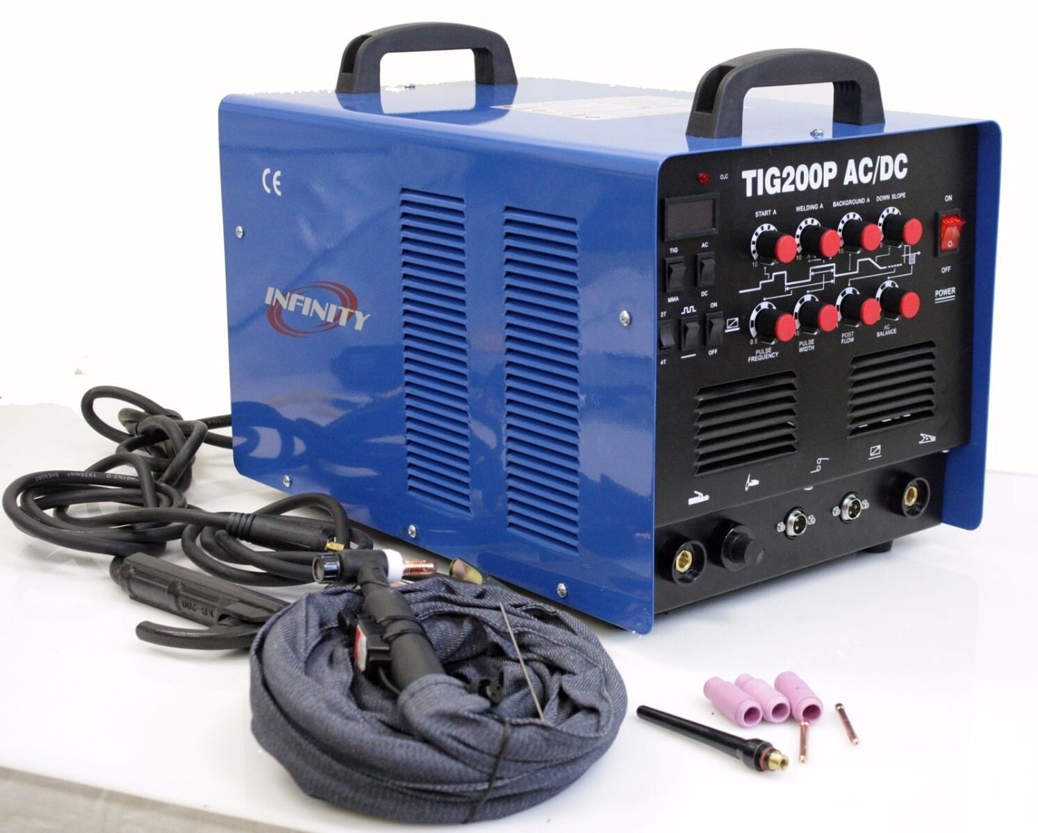 TIG200P 200A TIG MMA Pulse DC Inverter Welding Mmachine Stainless Alumium Welder