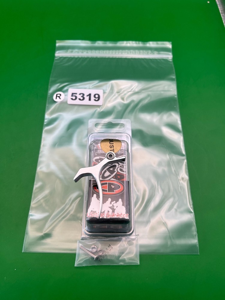 Custom Products Paintball Trigger Silver Proto PMR