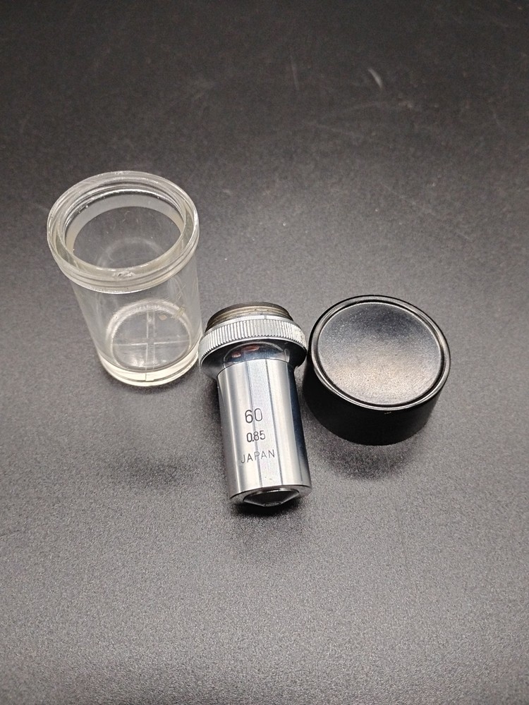 EDS Corp 60X Mag Microscope Objective 20mm Mount 0.85 Ocular Optical Lens