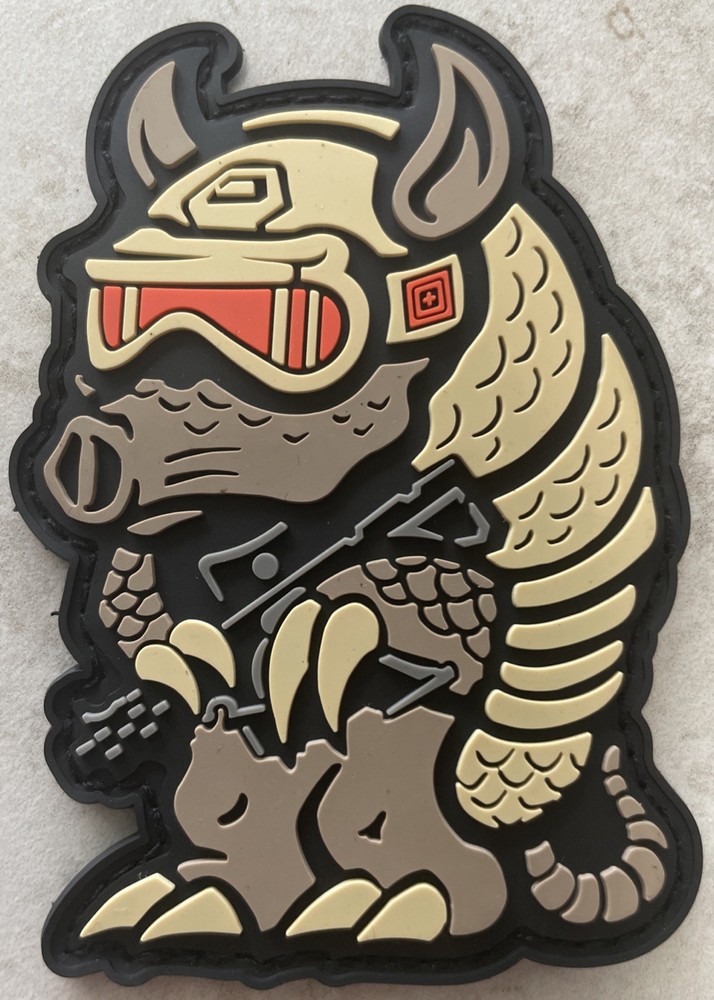 *BRAND NEW* 5.11 TACTICAL ARMADILLO PATCH HOOK BACKING
