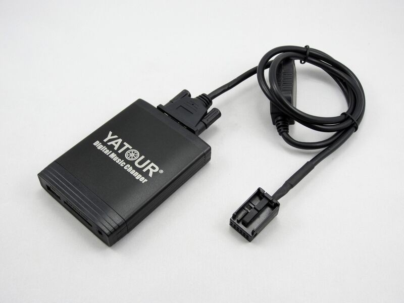 USB SD Aux Adapter MP3 Changer Compatible for Citroen C2 C3 C4 C5 C6 C8 Jumpy