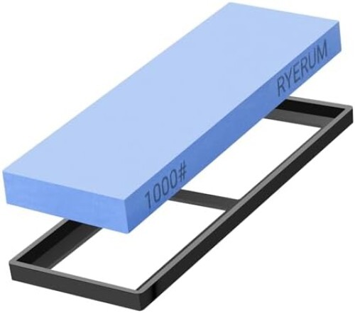 Sharpening Stone, Single sided whetstone, knife sharpener stone with a precision