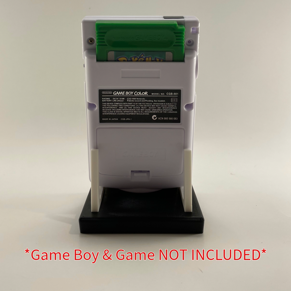 Nintendo Gameboy Color Display/Stand/Holder - DISPLAY ONLY (Customize Colors)