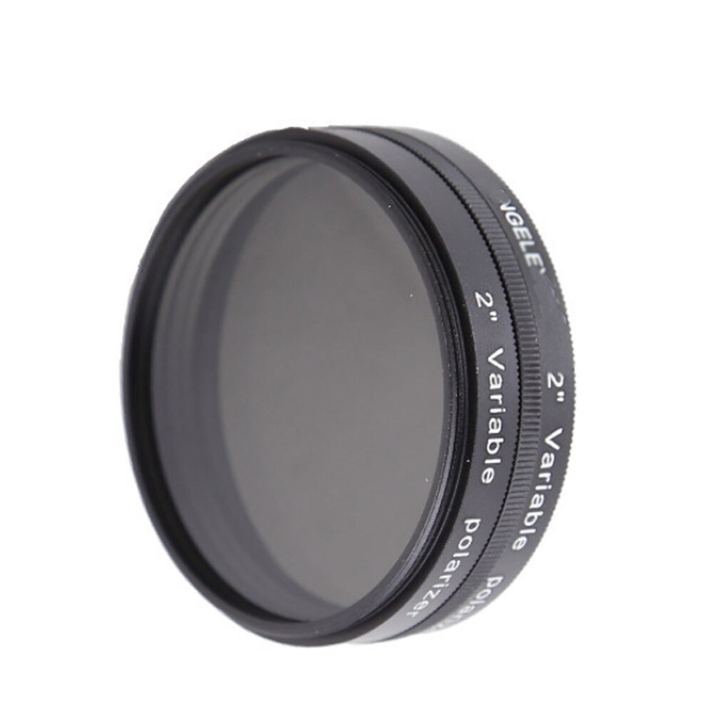 1PC 2 Inch Variable Polarizing Filter Lens for Astronomical Telescope Eyepiece