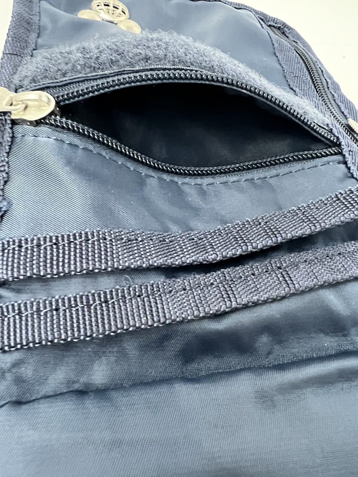 Disney TAG Travel Accessories Gear Navy Blue Neck Wallet ID Holder Bag Pouch