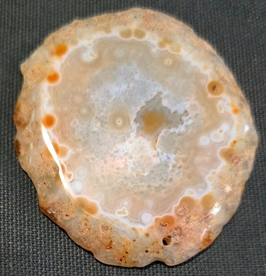Polished Rock Geode Slice