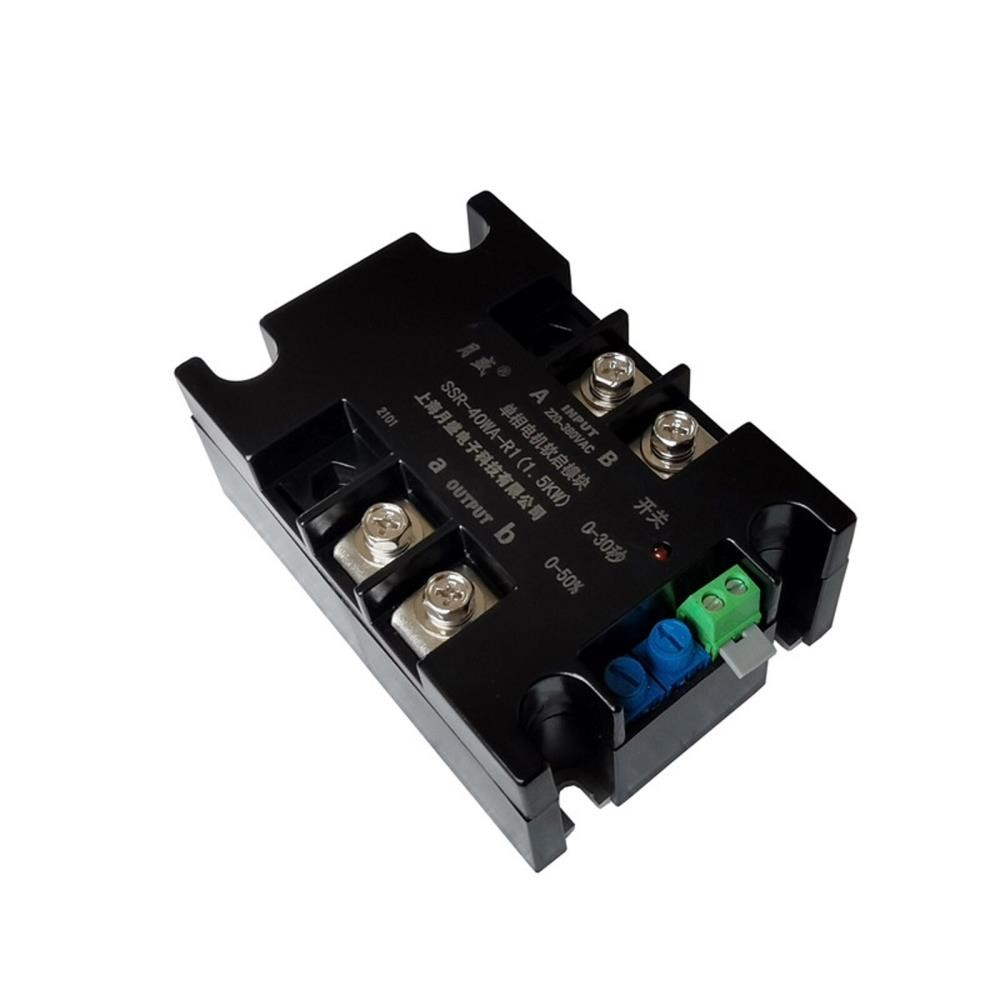 2KW-8KW Motor 220V Single-phase Motor Soft Starter Module Controller╏